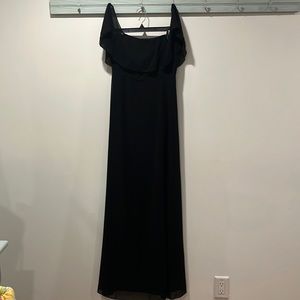 Tobi Black Off-Shoulder Dress